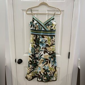 Ann Taylor Size 0 Floral Spaghetti Strap Sundress. Excellent condition
